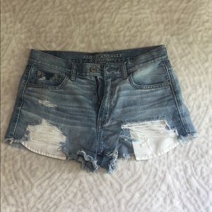 Vintage Hi-Rise Festival shorts. American Eagle.